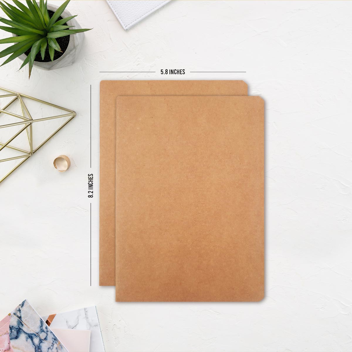 2024 Lotus Planner & Kraft Diary Combo