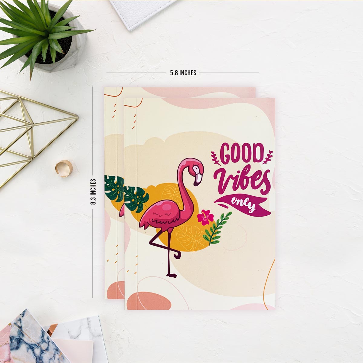 2024 Lotus Planner & Good Vibes Only Notebook Combo