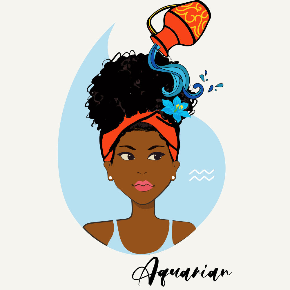 Aquarian Girl Poster