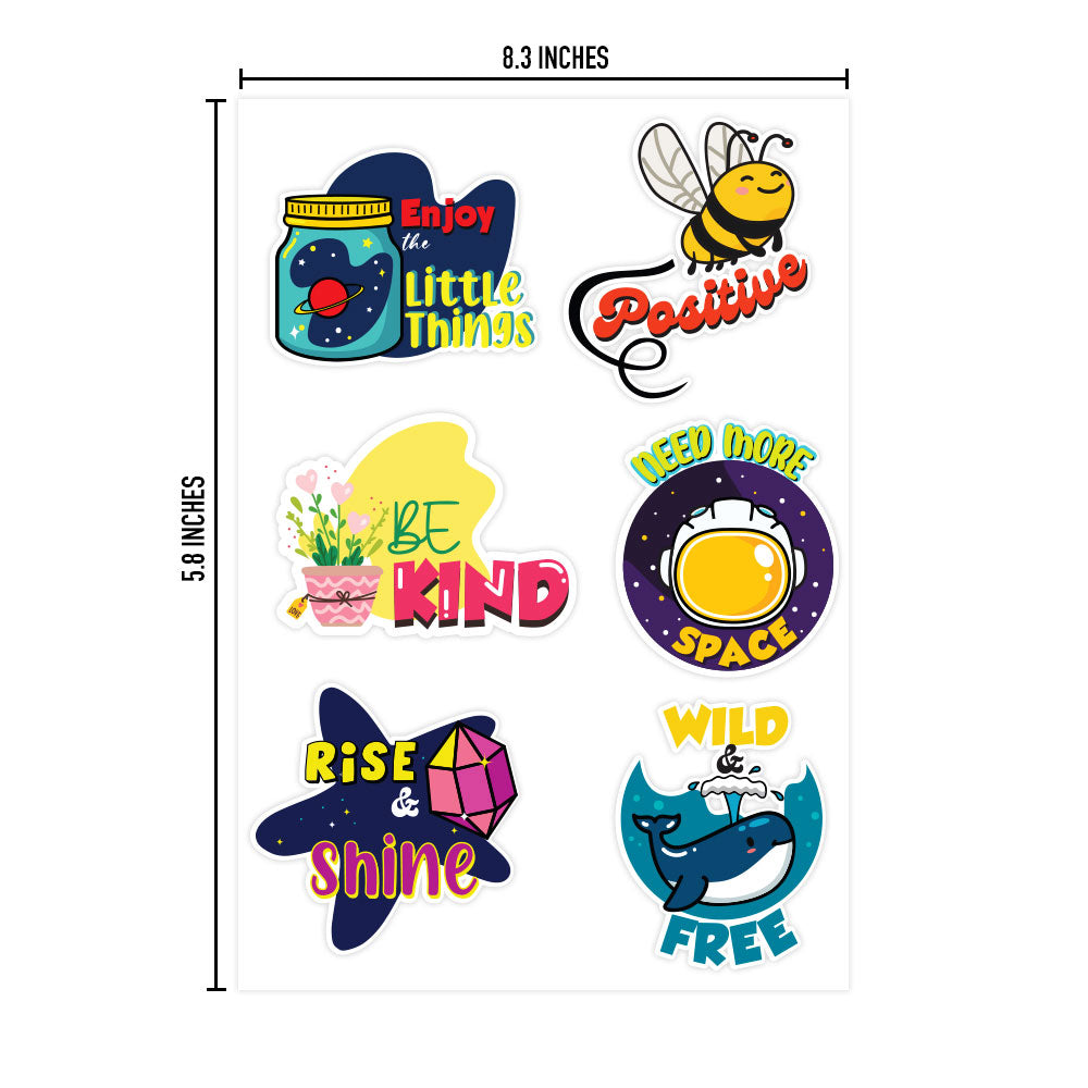 Enjoy the Little Things Statement Sticker Pack