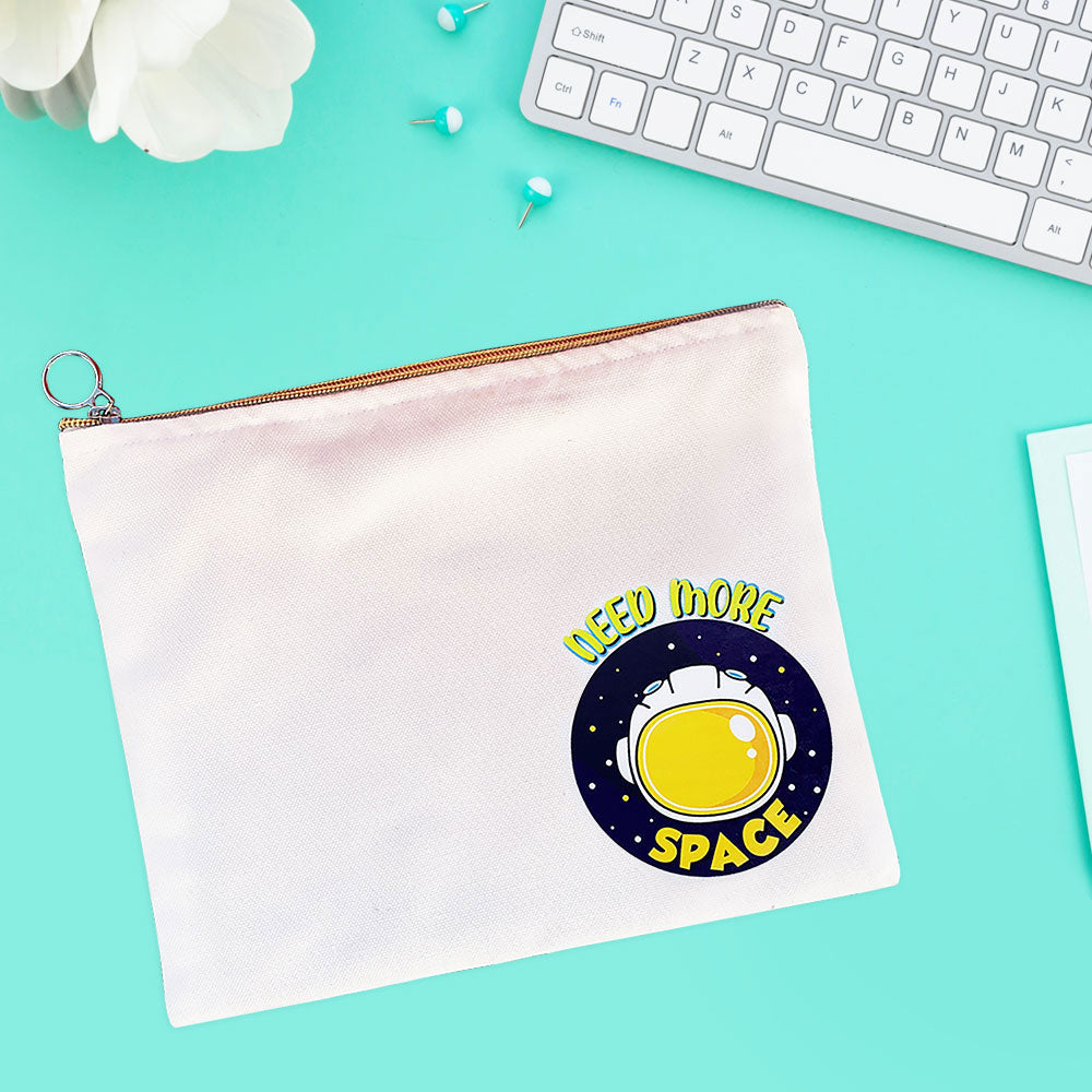 Need More Space Multi-Purpose Canvas Pouch