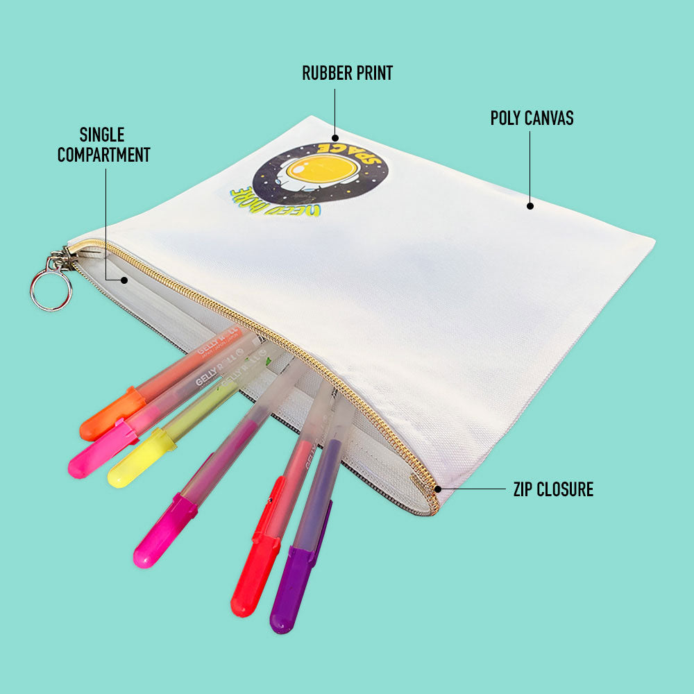 Need More Space Multi-Purpose Canvas Pouch