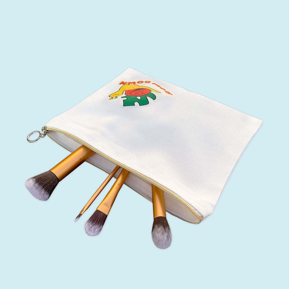Slow Down Graphic Multi-Purpose Canvas Pouch