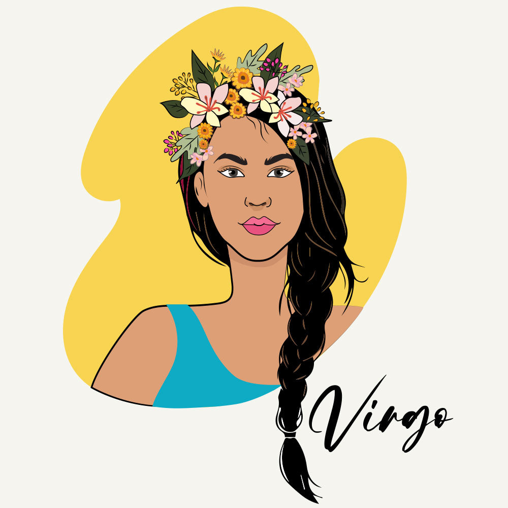 Virgo Girl Poster