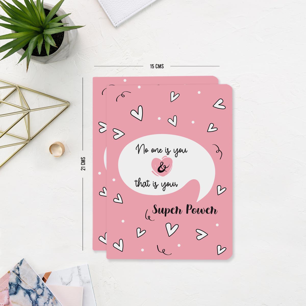 2024 White Lily Green Planner & Super Power Diary Combo