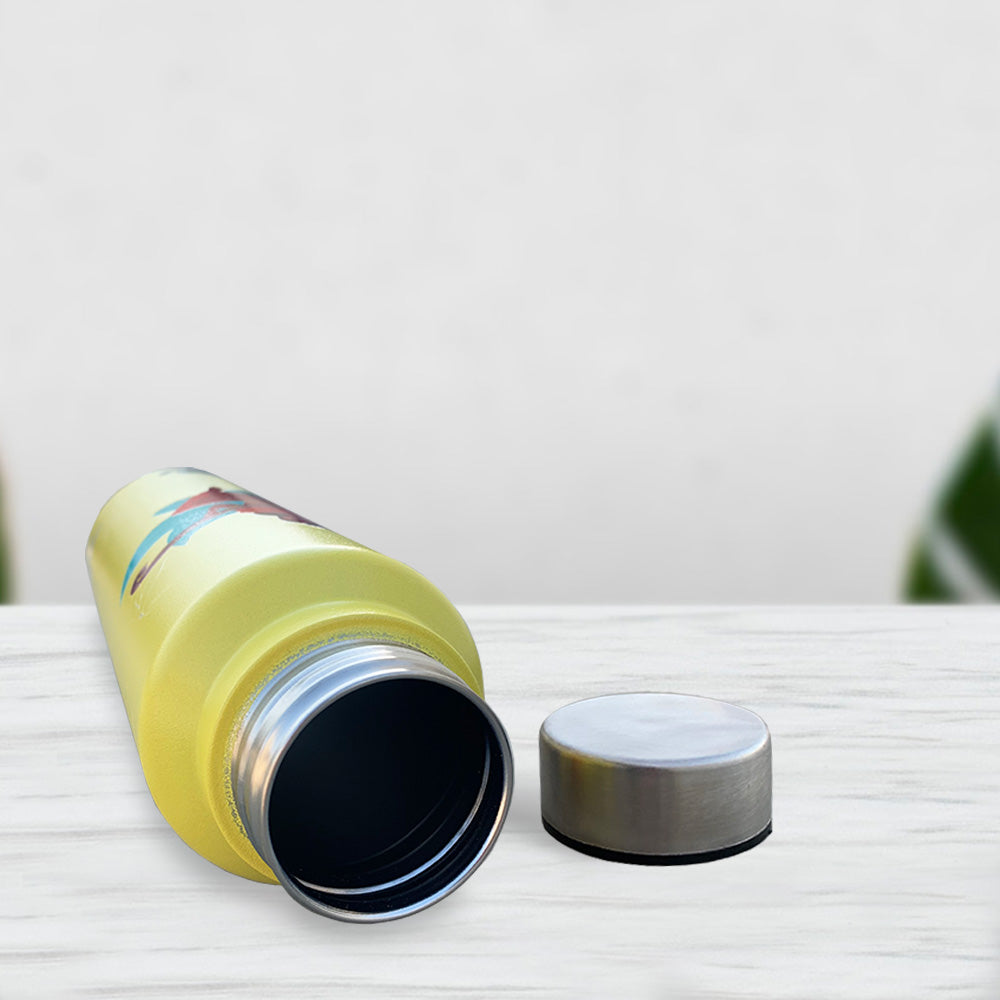 Devi Yellow Steel Bottle
