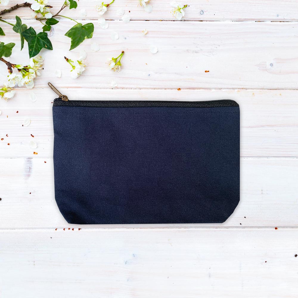Free Spirit Multi-Purpose Blue Cotton Pouch