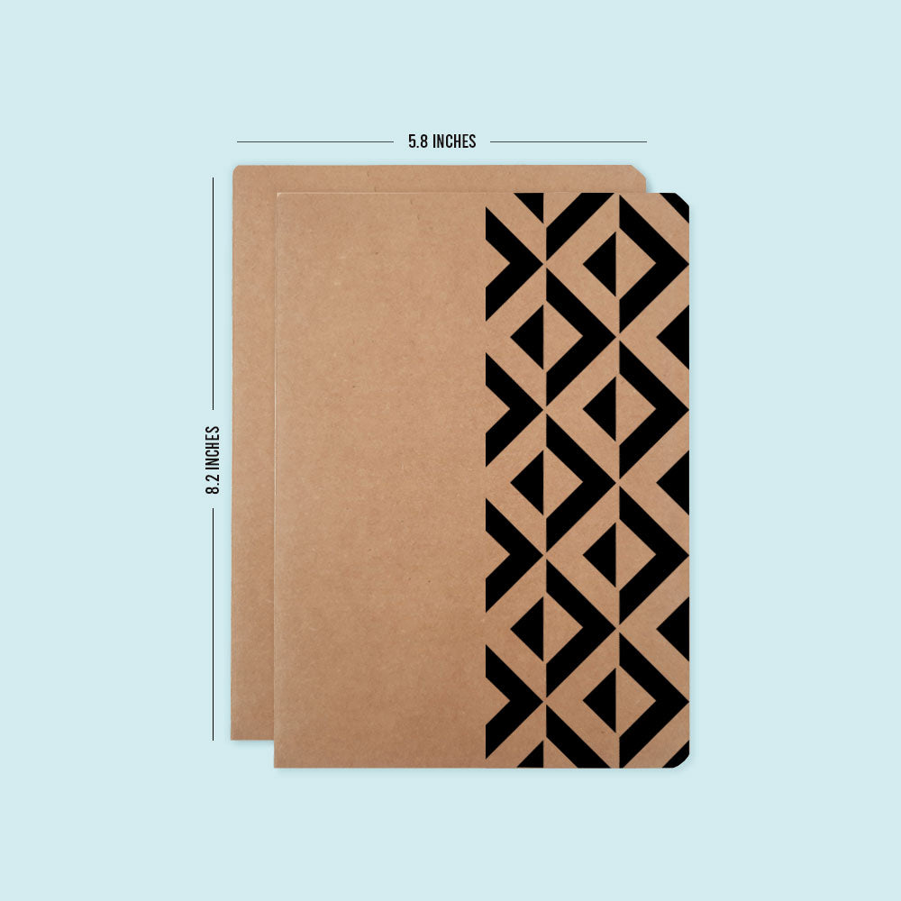 Geometric Kraft Notebook