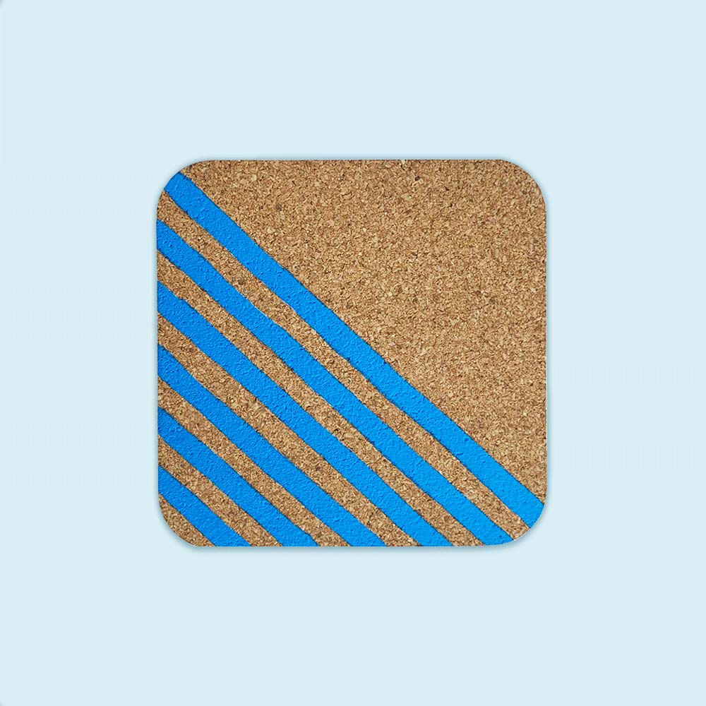 Gradient Lines Coaster Set