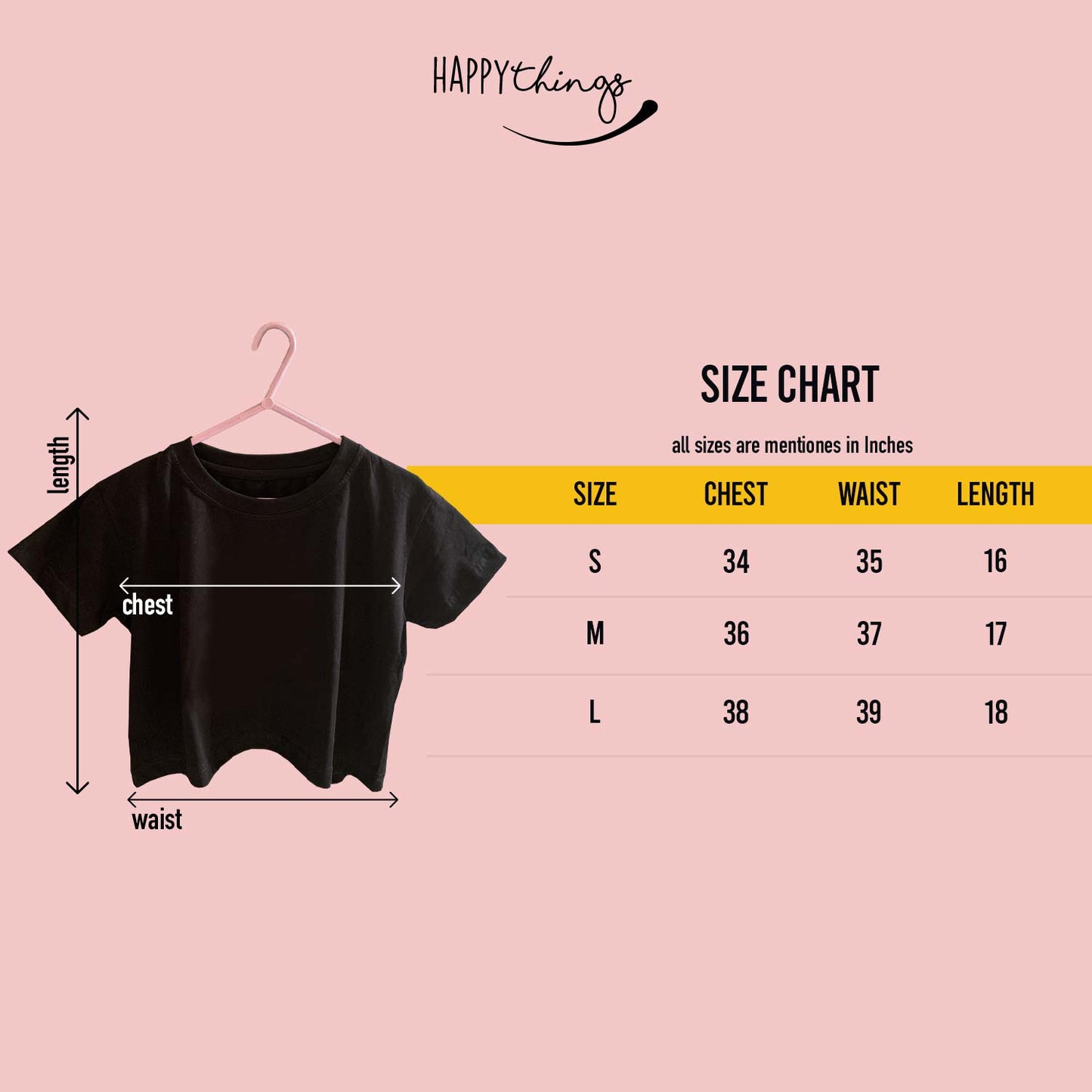You Only Live Once Graphic Black trendy Crop-Top for Women and Girls