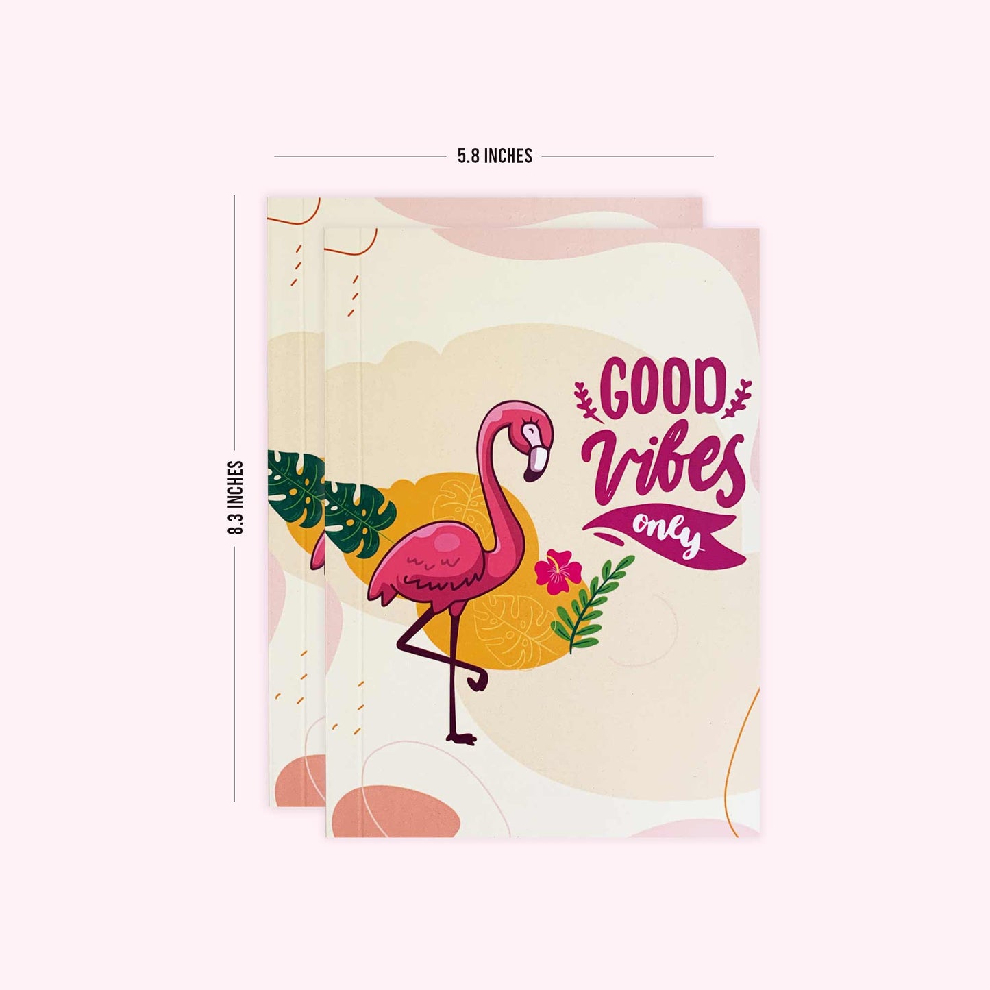 Good Vibes Only Perfect Bound Graphic Diary/ Notebook