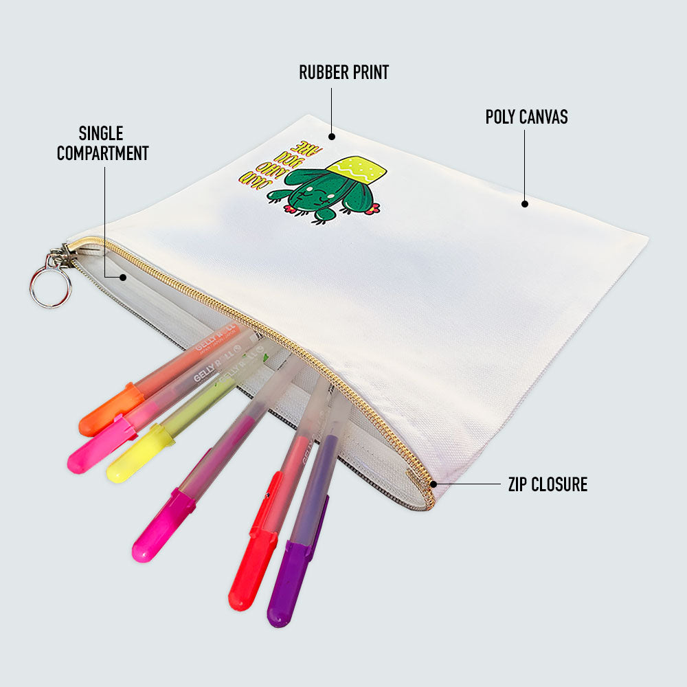 Own Who You Are Multi-Purpose Canvas Pouch