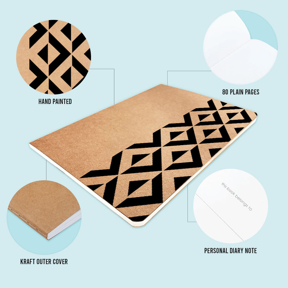 Geometric Kraft Notebook
