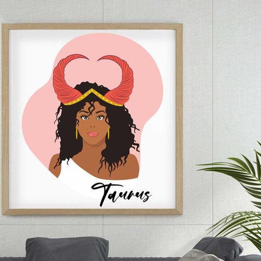 Taurus Girl Poster