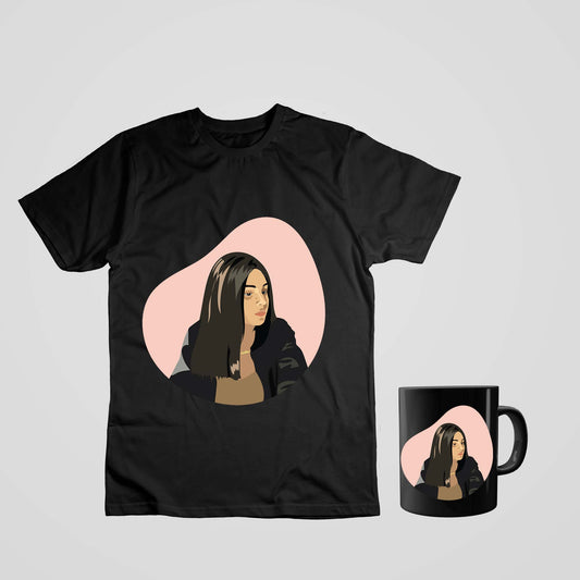 Customised T-Shirt and Mug Combo